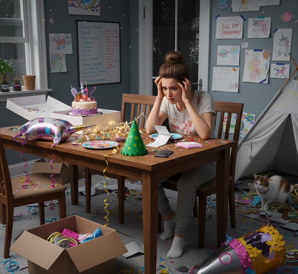 The stress of traditional party planning